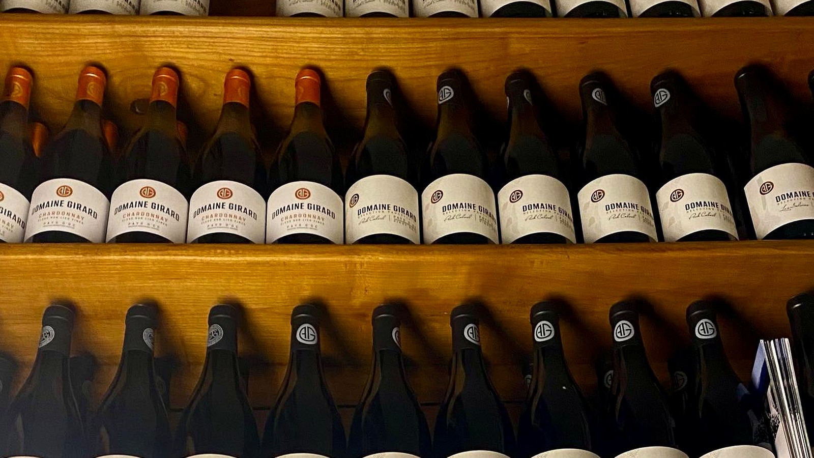Degustazione dei vini al Domaine Girard