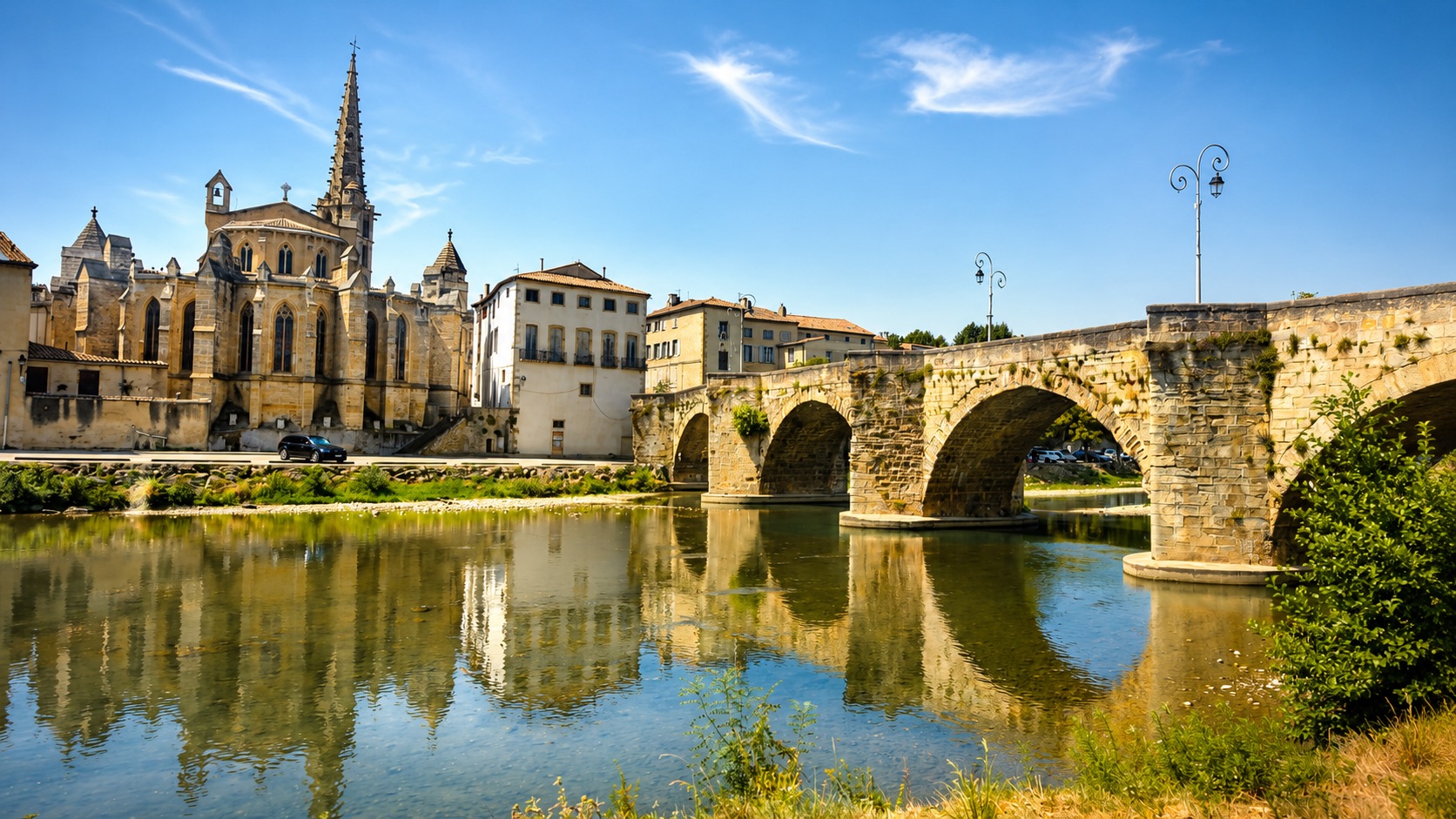 Carcassonne durante il viaggio nel Languedoc