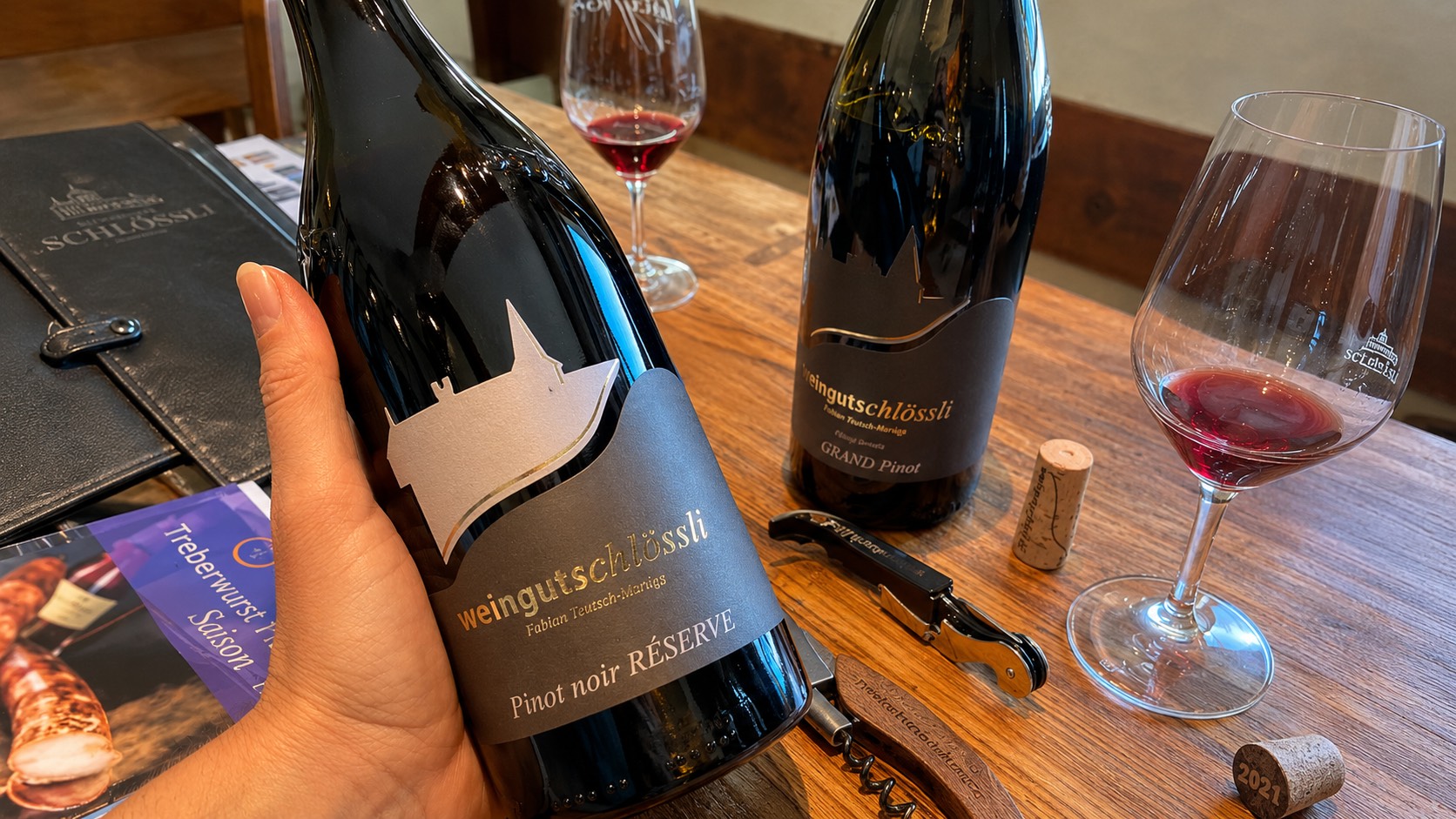 Le Grand Pinot del Weingut Schlössli